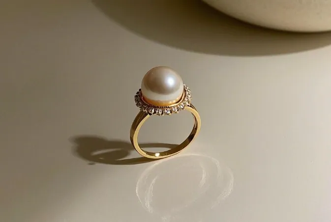 Anillos de perla al por mayor
