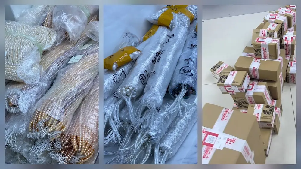 How to Find a Reliable Pearl Supplier: The 2026 Strategic Sourcing Guide 2 Bulk wholesale pearl orders ready for international export, factory-direct from China