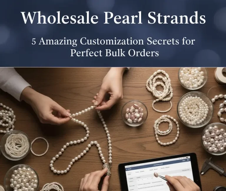 Cadenas de perlas al por mayor: 5 secretos increíbles de personalización para pedidos a granel perfectos