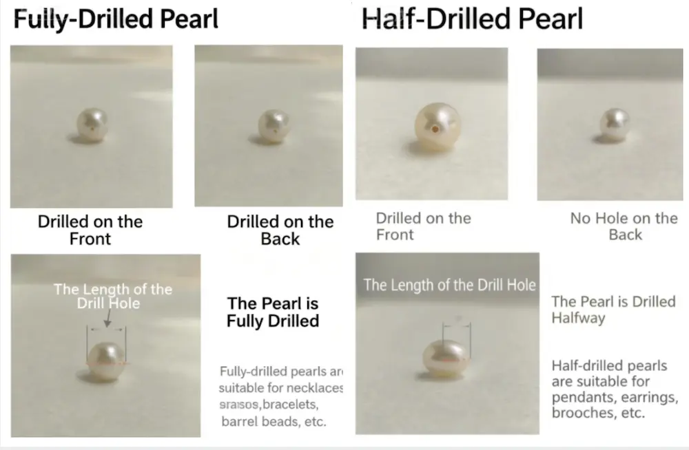 Full-Drill vs Half-Drill Pearls: A Technical Sourcing Guide for Fine Jewelry Makers