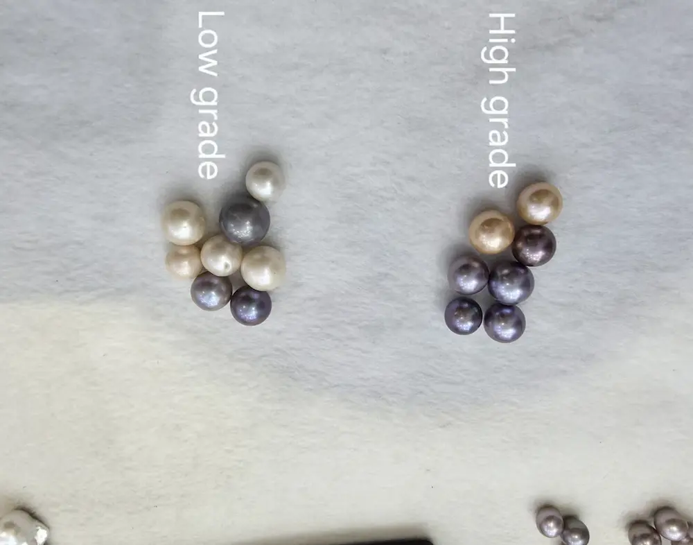 Bulk Loose Pearls Weight vs Count Price: 3 Critical Factors That Maximize Your Profits 3 Factor 2: Quality Grading Impact:Bulk Loose Pearls Weight vs Count Price
