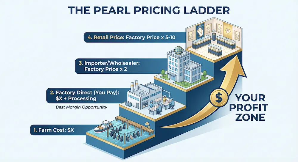 Pearl Pricing Guide 2026: How to Calculate Profit Margins for Your Jewelry Business 12 Pearl Pricing Guide 2026: How to Calculate Profit Margins for Your Jewelry Business