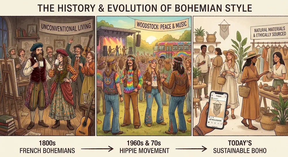 The History and Evolution of Bohemian Style