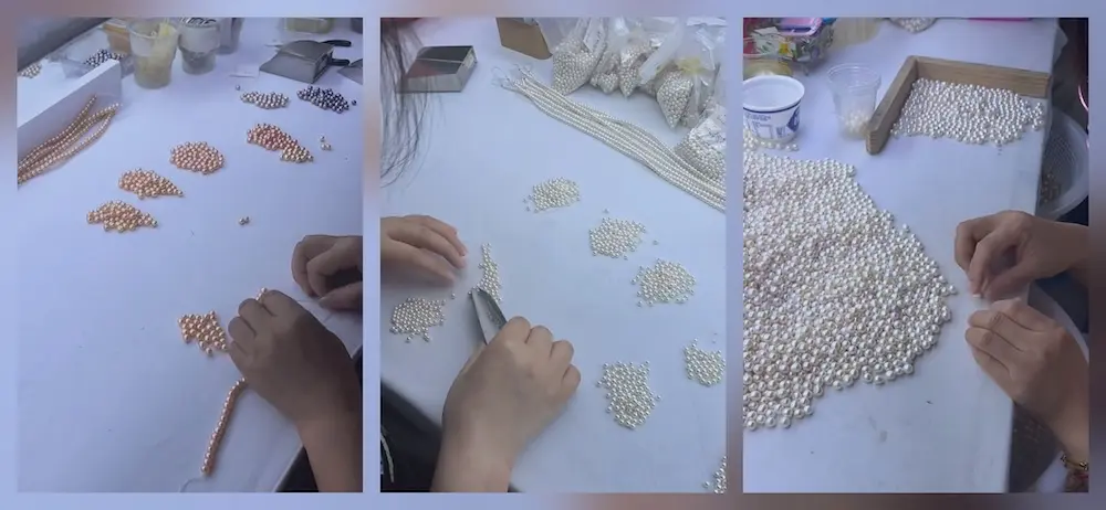 What exactly is Freshwater AK pearl? The ultimate Akoya alternative 4 freshwater AK pearls ready for jewelry manufacturing