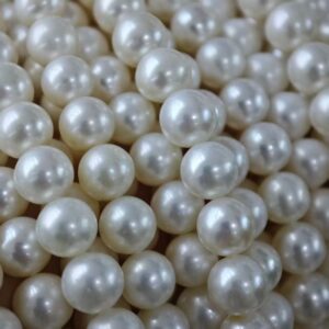 6.5-7.5mm White Round Pearl Strand | AAA Freshwater Pearl China Wholesale - China Pearl Manufacturer