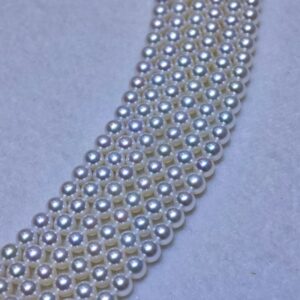 5-5.5mm White Round Freshwater Pearl Strand | China Pearl Wholesale - China Pearl Manufacturer